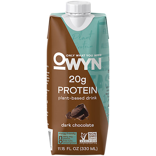 Owyn PlantBased Protein Shake Dark Chocolate (4 Drinks) 