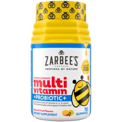 Children's Complete Multivitamin with Probiotics BComplex Natural Fruit (70 Gummies) 