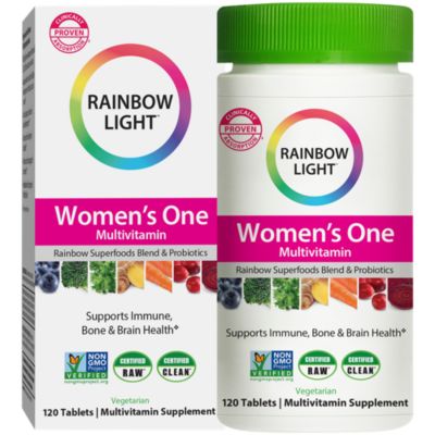 Women's One Multivitamin with Probiotics Once Daily (120 Tablets) 