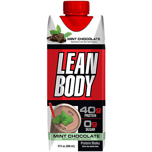 Lean Body Protein Shake Mint Chocolate (12 Drinks) 