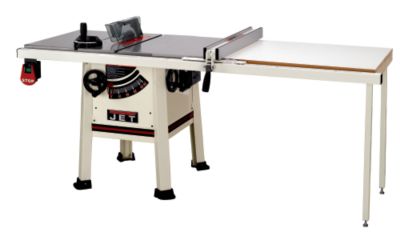 Jet&reg; 10'' ProShop 1-3/4 HP Table Saw w/52'' Rip Cast Wings