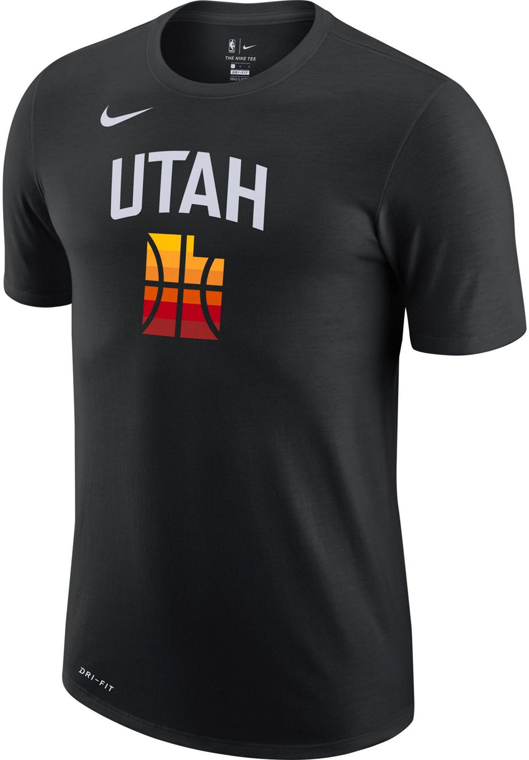 Nike Men S Utah Jazz City Edition Logo T Shirt Academy