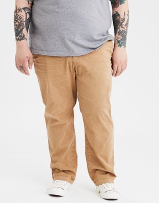 american eagle relaxed straight khakis