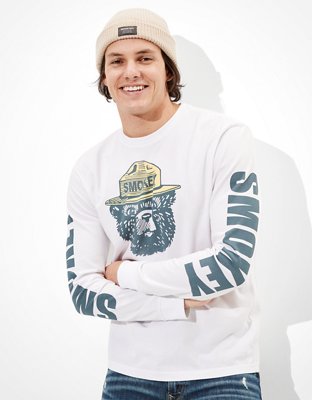 smokey the bear long sleeve shirt