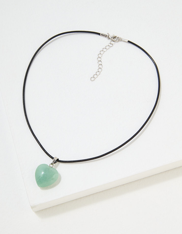 AEO Heart Stone Necklace