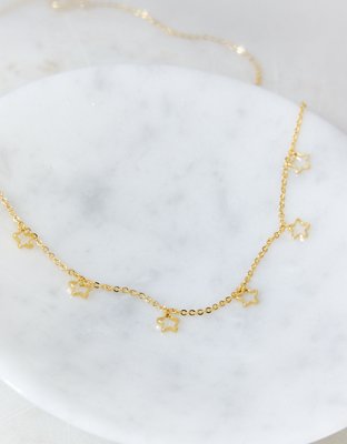 AEO Keepers Collection 14K Gold-Plated Celestial Necklace