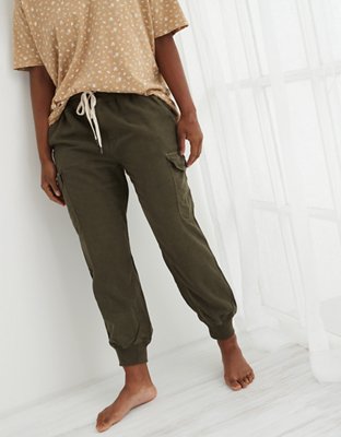 american eagle twill joggers