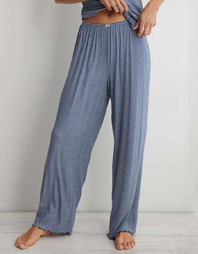 Aerie Real Soft® Lace Trim Skater Pajama Pant