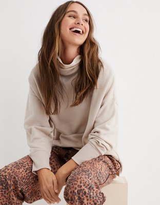 aerie turtleneck sweatshirt
