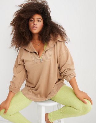 Aerie Anytime Down to Earth Oversized Sweatshirt – Comfort and Style in One