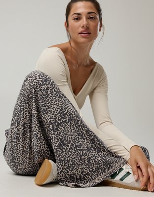 OFFLINE By Aerie Real Me Foldover Super Wide Leg Pant