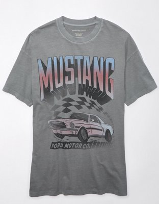 AE Oversized Mustang Graphic T-Shirt