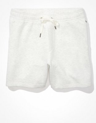 white jogger shorts mens