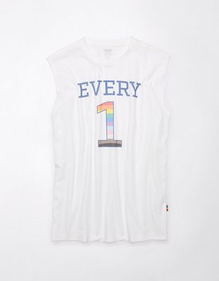 AE Pride Graphic Muscle Tank Top