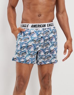 American Eagle O Palm Trees Ultra Soft Pocket Boxer Short. 2