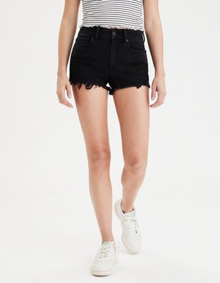 american eagle shorts high waisted