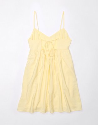 AE Open Back Babydoll Mini Dress