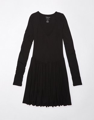 AE Soft and Sexy Long-Sleeve Mini Dress
