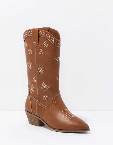 AE Butterfly Cowboy Boot