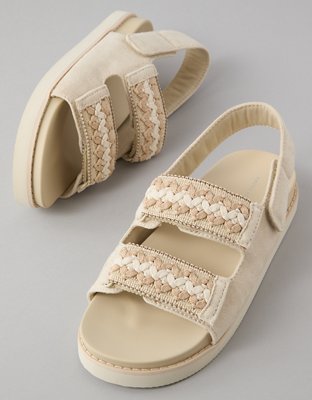 AE Crochet Slingback Sandal