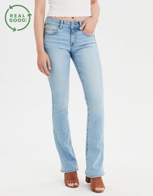 american eagle high waisted bootcut jeans