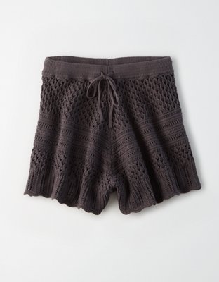 AE Studio Crochet Shorts