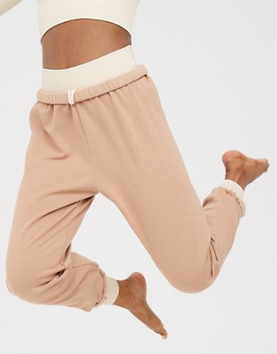 aerie fleece jogger