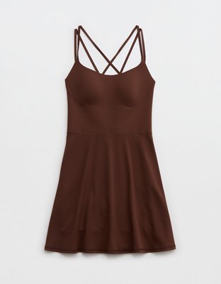 OFFLINE By Aerie Real Me Hold Up! Strappy Dress