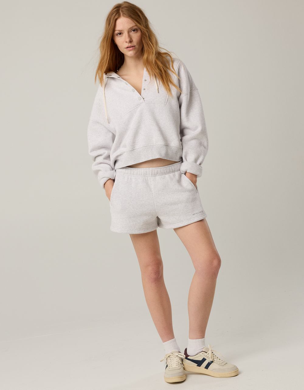 OFFLINE By Aerie 3" Cloud Fleece Short, image 2 of 2