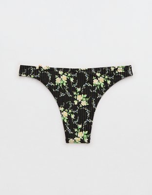 Aerie High Leg Cheeky Bikini Bottom