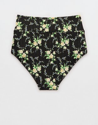Aerie Crossover High Waisted Bikini Bottom