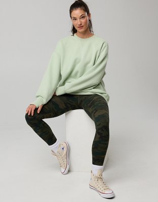 OFFLINE By Aerie Cloud Fleece Oversized Crewneck