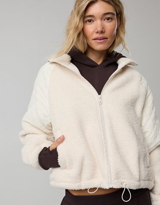 OFFLINE By Aerie Fluff Love Full Zip Jacket