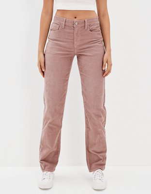 american eagle pink corduroy pants