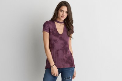 AEO Choker T-Shirt