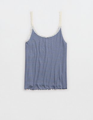 Aerie Real Soft® Lace Trim Tank