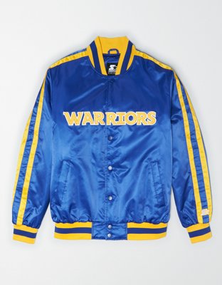 golden state warriors varsity jacket