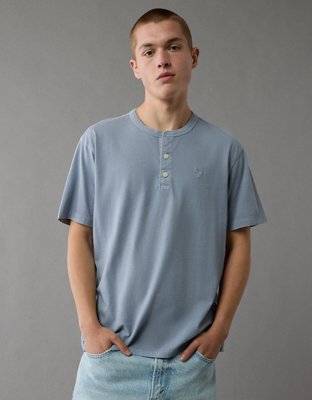 トップス aeae USA BANNER HENLY NECK TEE 4165_3531_404_of