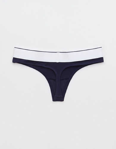 Superchill Cotton Logo Thong Underwear
