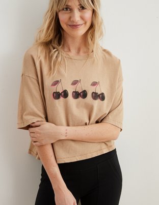 aerie cropped sweatshirt