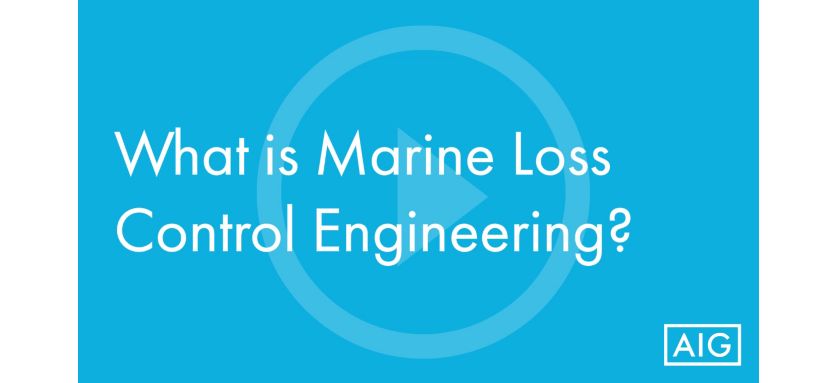 Marine Loss Control Engineering