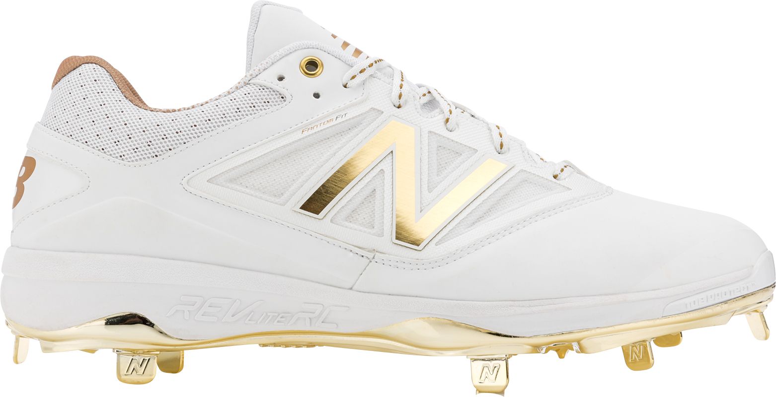 new balance gold baseball cleats