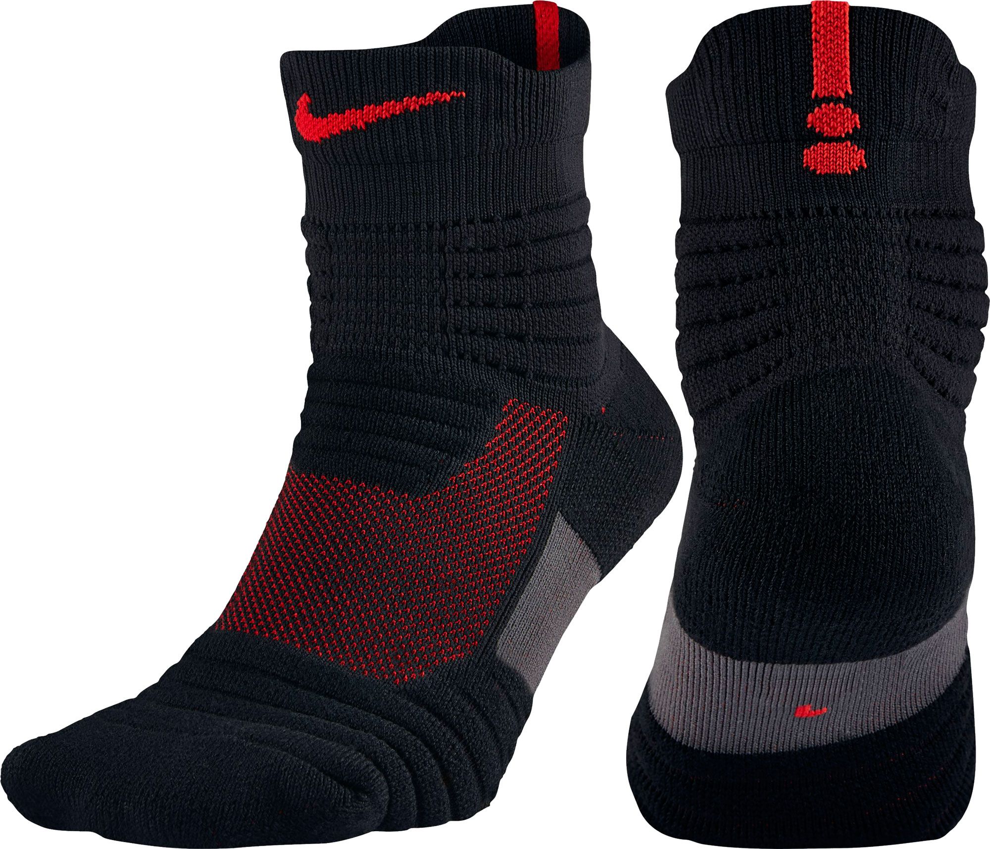 nike elite versatility high quarter basketball socks
