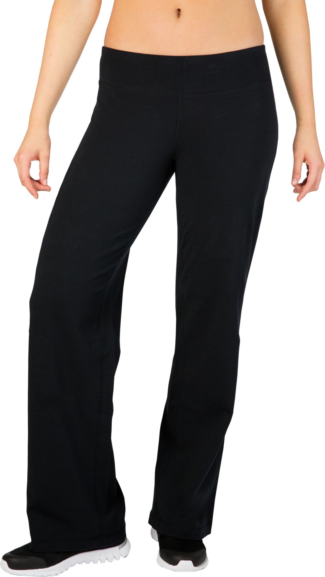 reebok women's fitness essentials regular fit pants