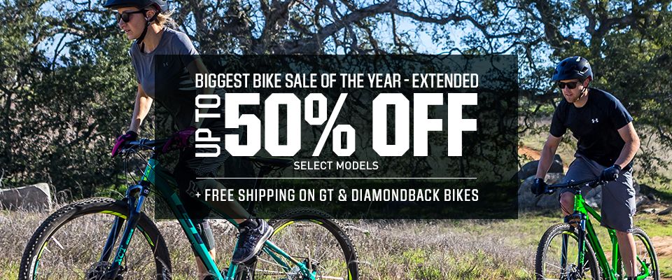 Shop Up To 50% Off Bikes And Free Shipping On Select Models