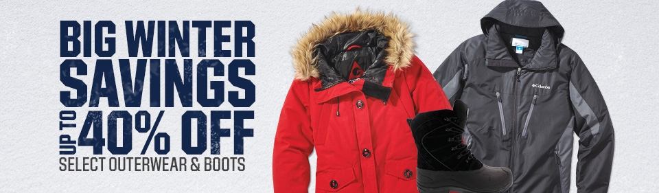Shop Up To 40% Off Outerwear
