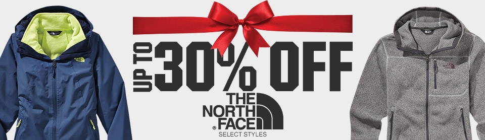 Shop 30% Off Select The North Face