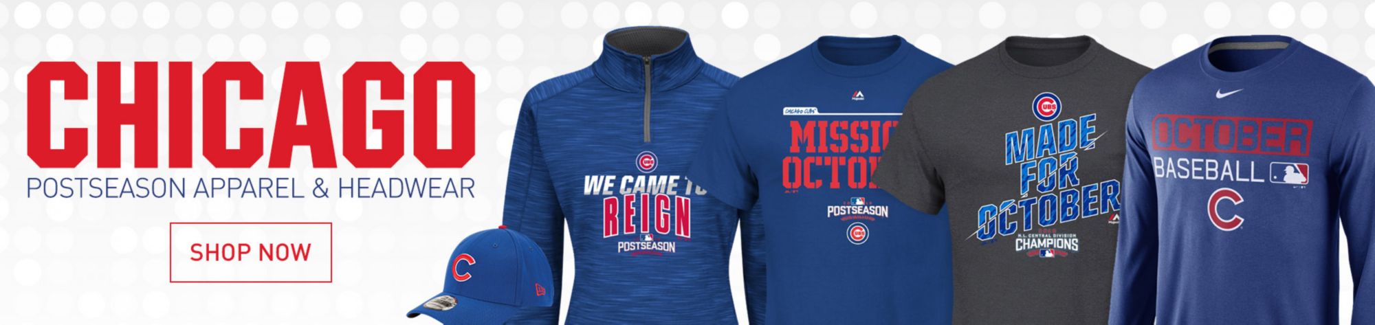 cubs world series gear