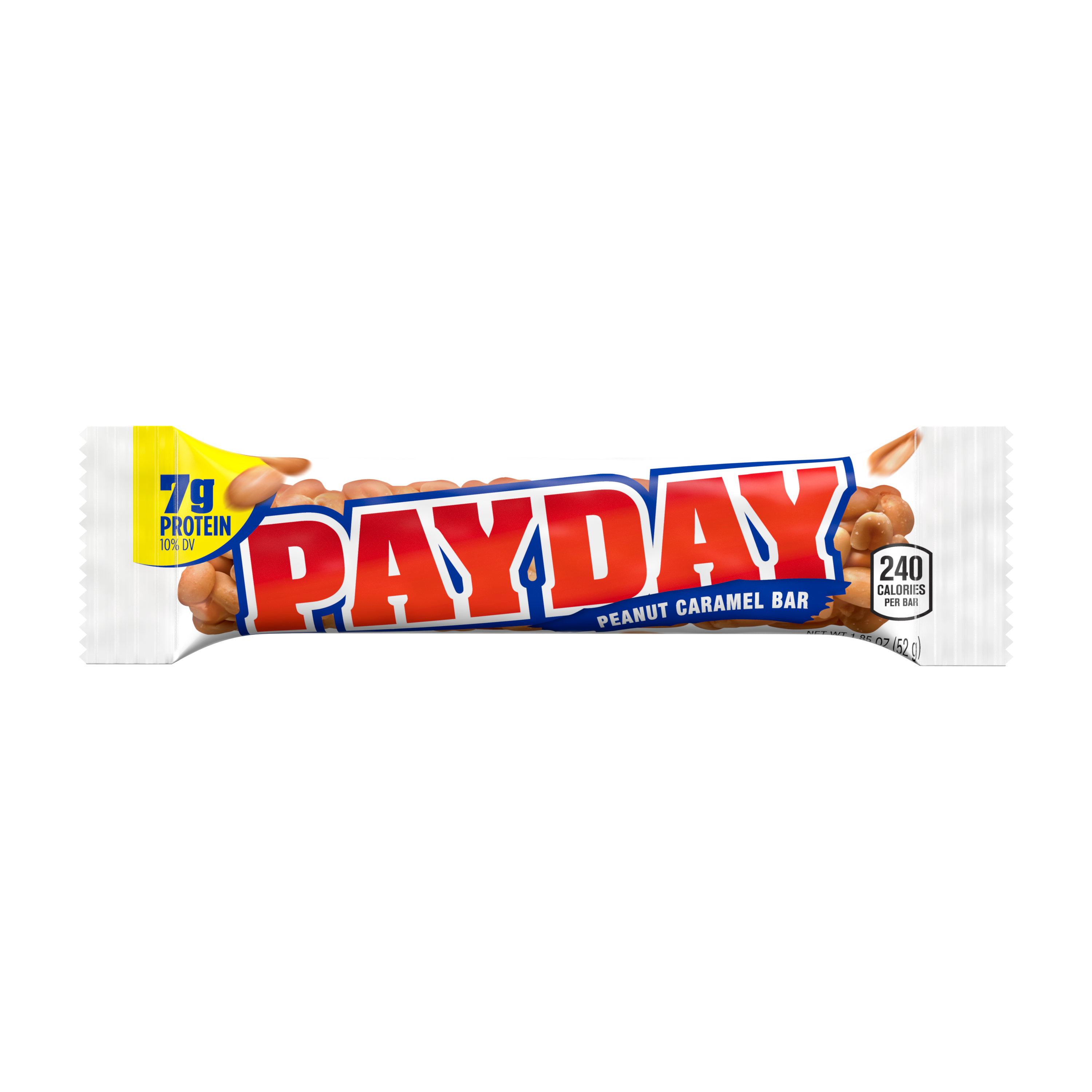 PAYDAY Peanut and Caramel Candy Bar, 1.85 oz - Front of Package