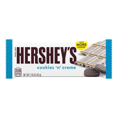 COOKIES 'N' CREME Candy Bar, 1.55 oz